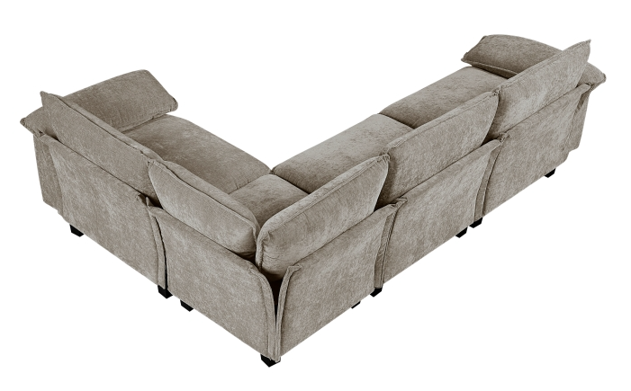 4-Piece Sectional Sofa