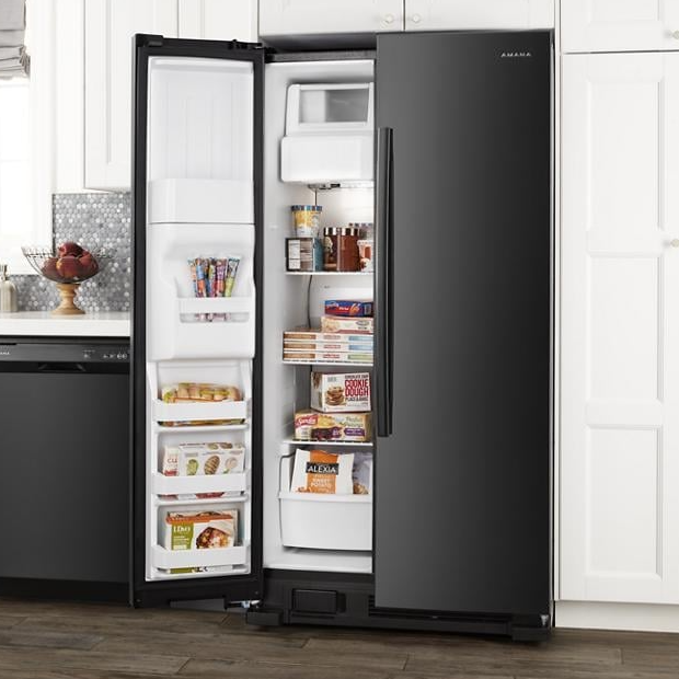 Amana Refrigerators Amana Side By Side Freestanding Refrigerator
