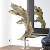 Uttermost Accessories - Statues and Figurines Fall Leaves Champagne Sculpture