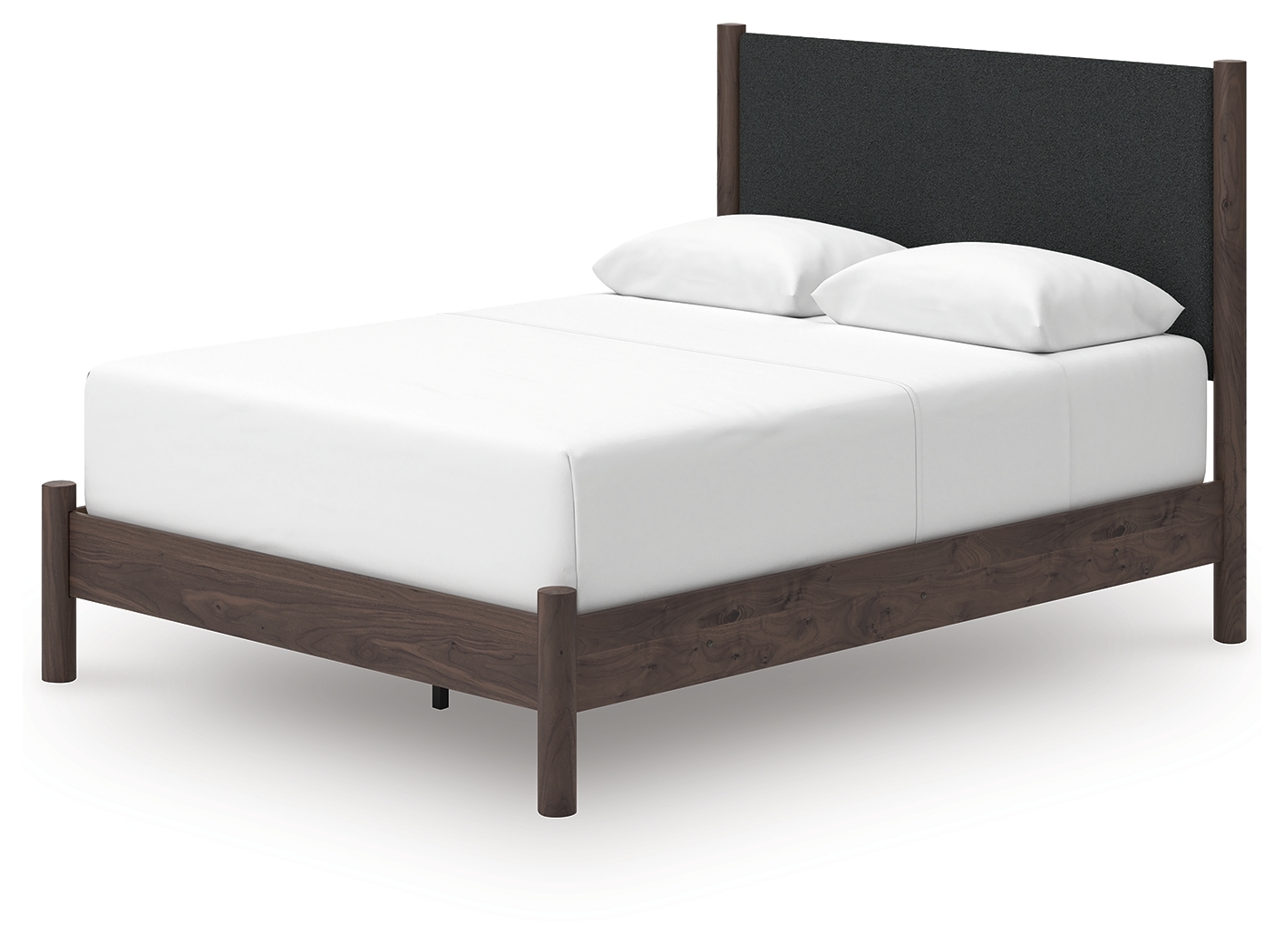 Queen Upholstered Panel Bed