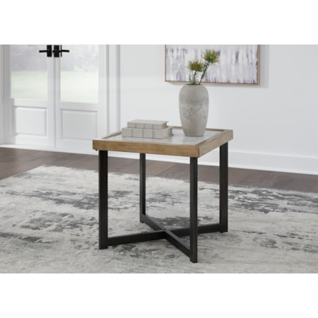 Square End Table