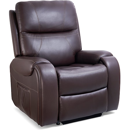 Power Recliner w/ Headrest & Lumbar