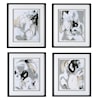Uttermost Tangled Threads Tangled Threads Abstract Framed Prints S/4