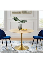 Modway Lippa 60" Oval Dining Table