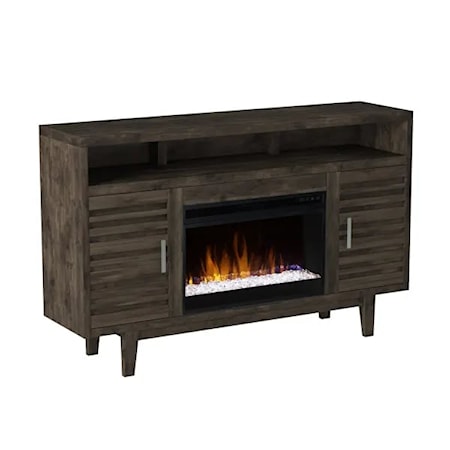 61&quot; Fireplace Console