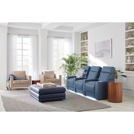 3-Seat Power Reclining and Lumbar Sofa