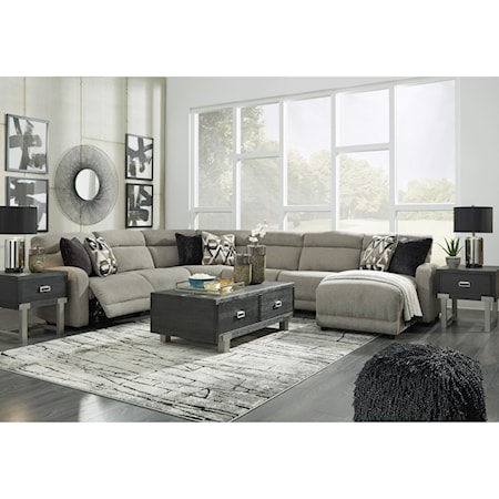 Power Reclining Sectional