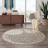 Nourison Aloha 5'3" Round  Rug