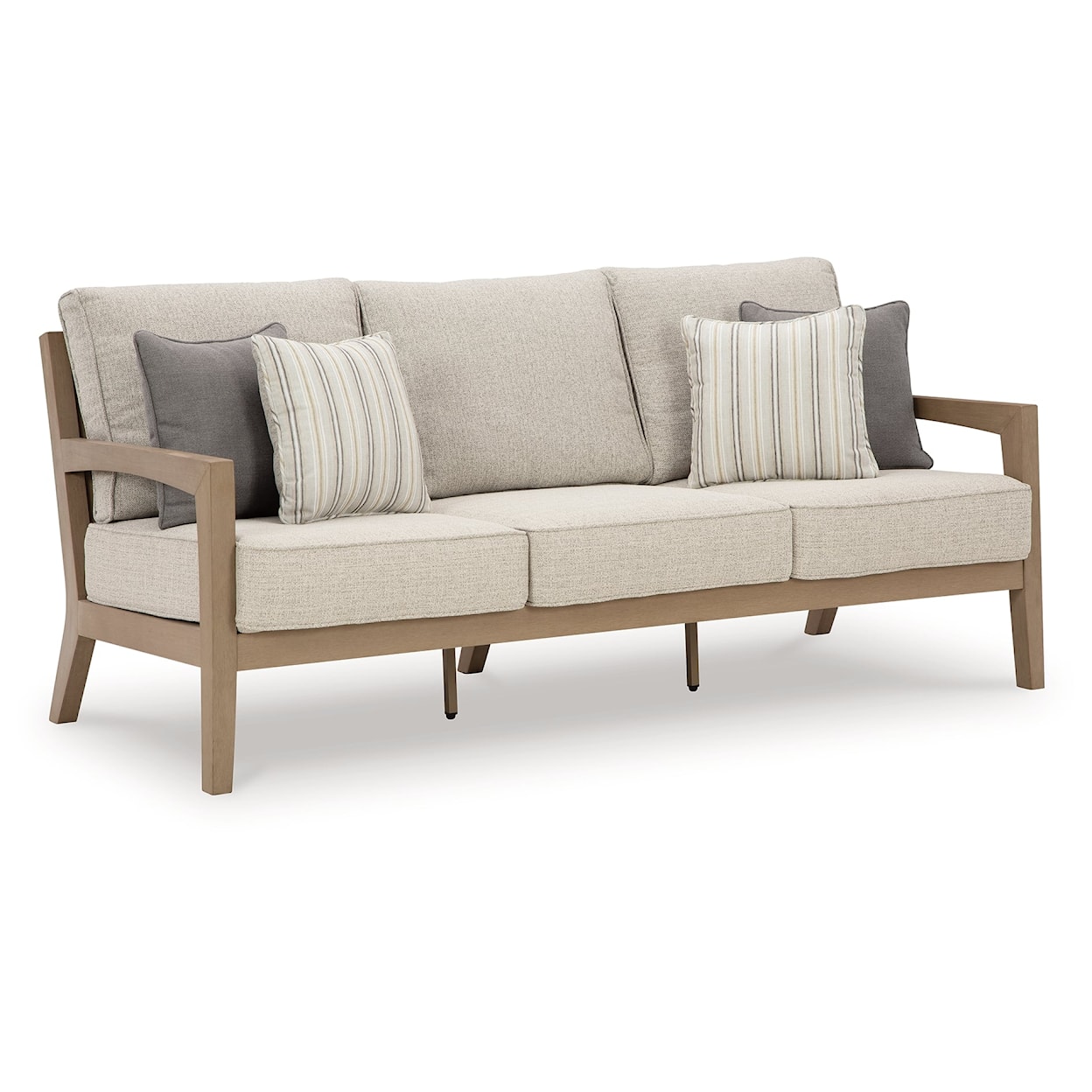 Signature Design by Ashley Hallow Creek Outdoor Sofa with Cushion