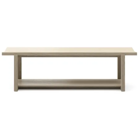 Open-Shelf Accent Bench
