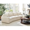 Lexington Silverado Ashbury 2-Piece Leather Sectional (Ivory)