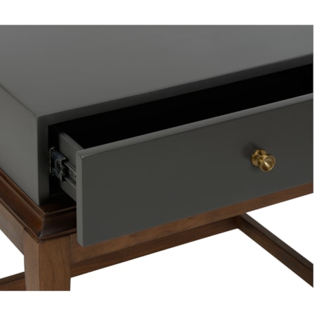 Emery End Table - Gray