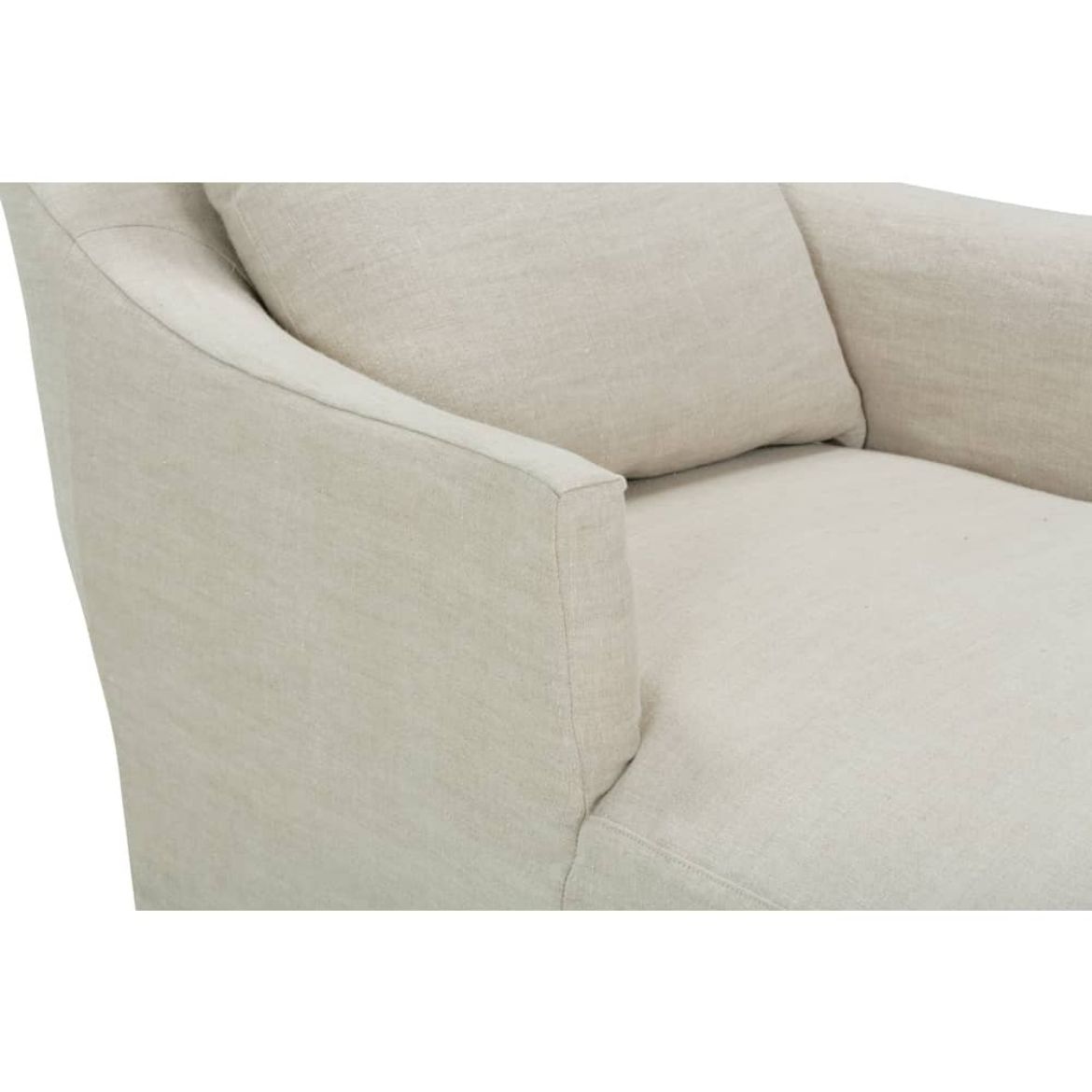 Rowe Noel Slipcovered Chaise Chair