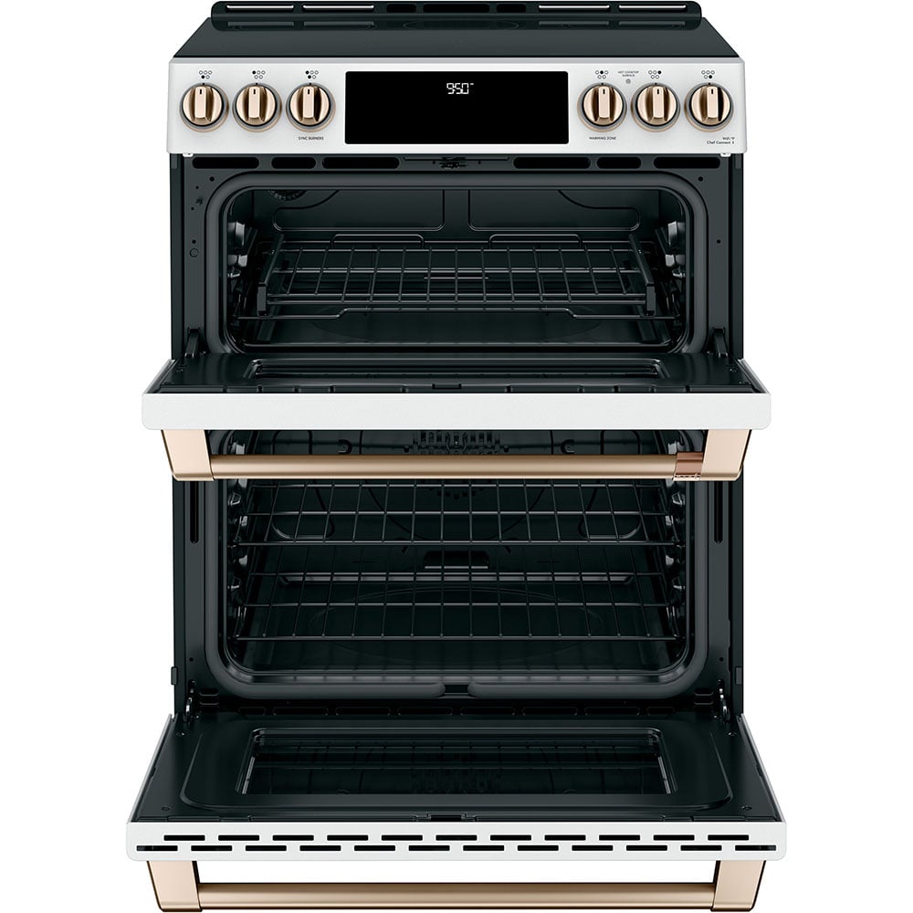 Induction and Convection Double Oven Range