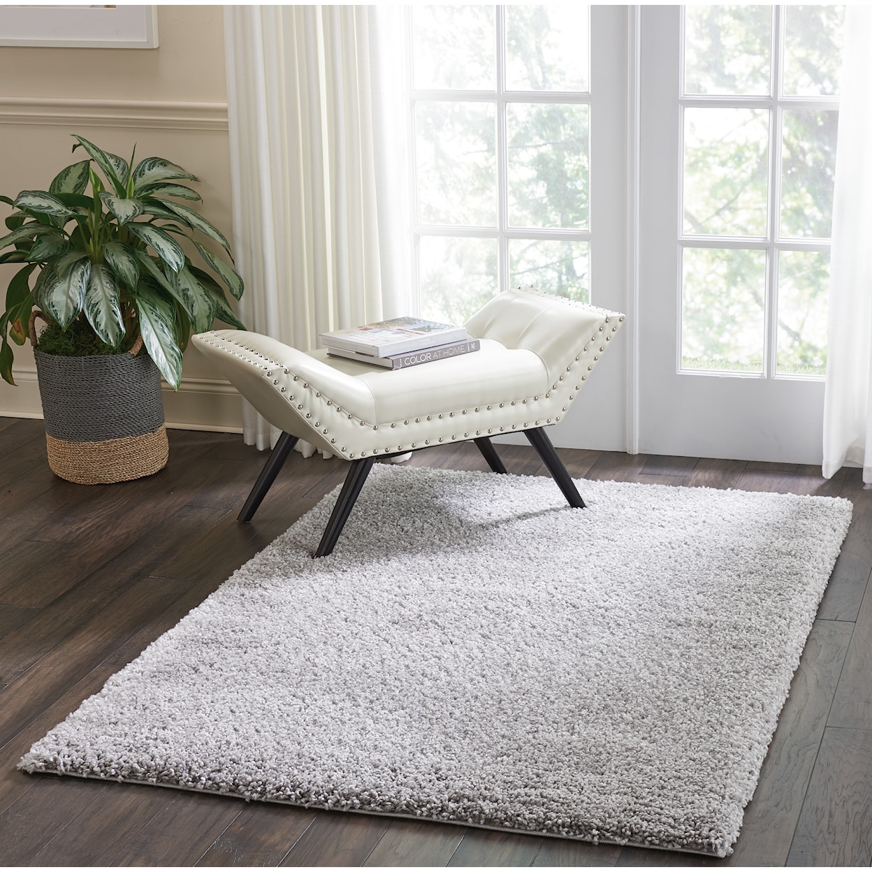 Nourison Malibu Shag 3'11" x 5'11"  Rug