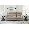 Ashley Furniture Signature Design Lavenhorne Reclining Sofa w/Drop Down Table