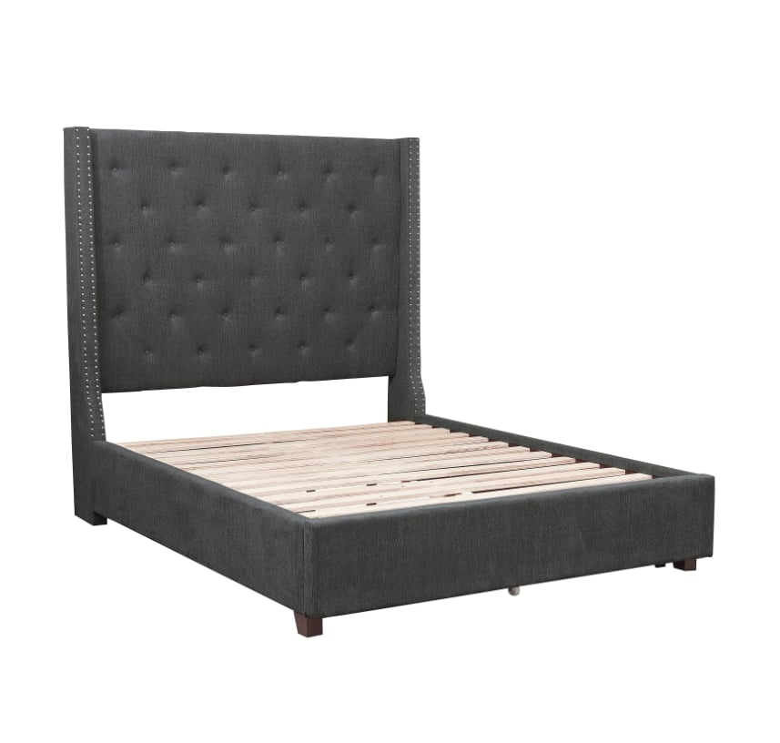 Queen Platform Storage Bed