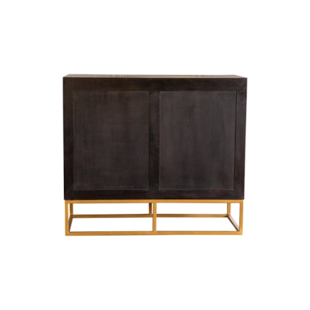 Zara 40&quot; Wood Accent Storage Cabinet