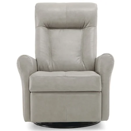  Casual Leather Swivel Glider Power Recliner (In Fabric)