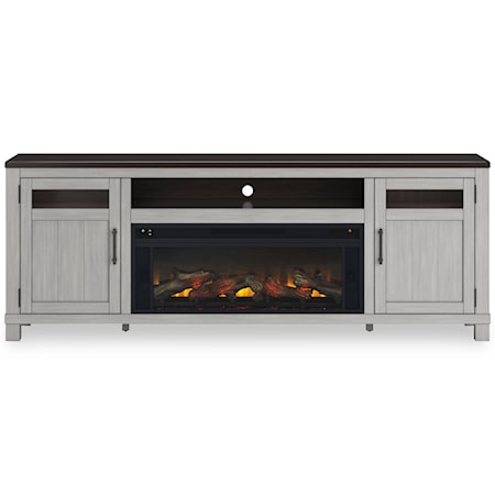 88&quot; TV Stand with Electric Fireplace