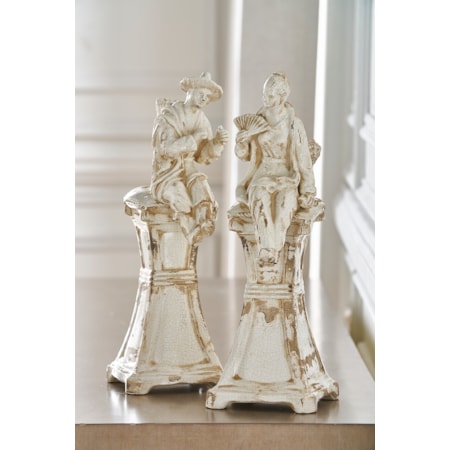 Chinese Figure On Pedestal (Pr)