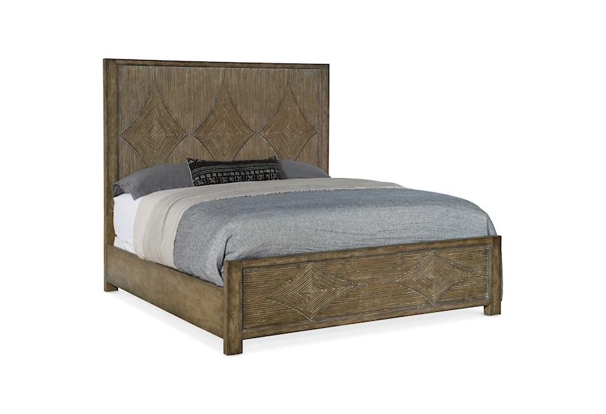 Hooker Sundance California King Panel Bed | Lagniappe Home Store | - Headboard Footboard