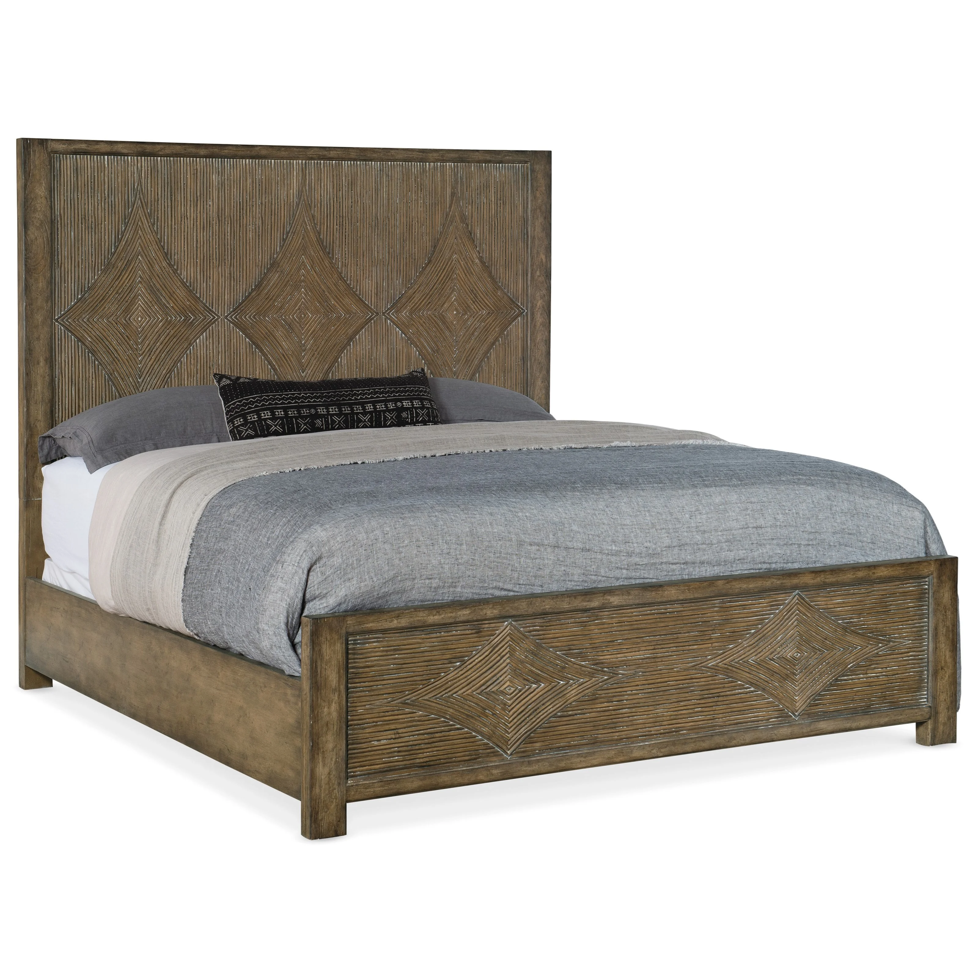 Hooker Furniture Diamont California King Canopy Panel Bed