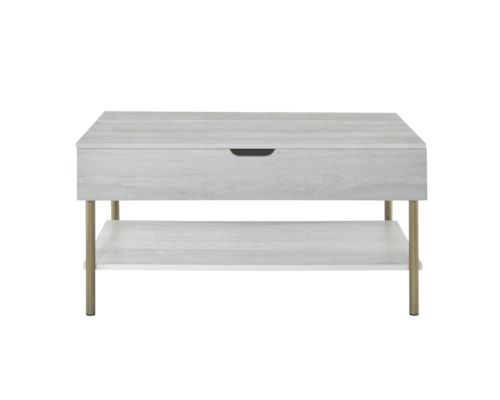 Contemporary Lift-Top Cocktail Table