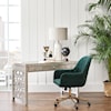 Accentrics Home Home Office Emerald Channeled Back Office Chair