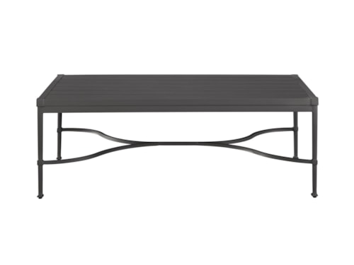 Coastal Outdoor Rectangular Cocktail Table