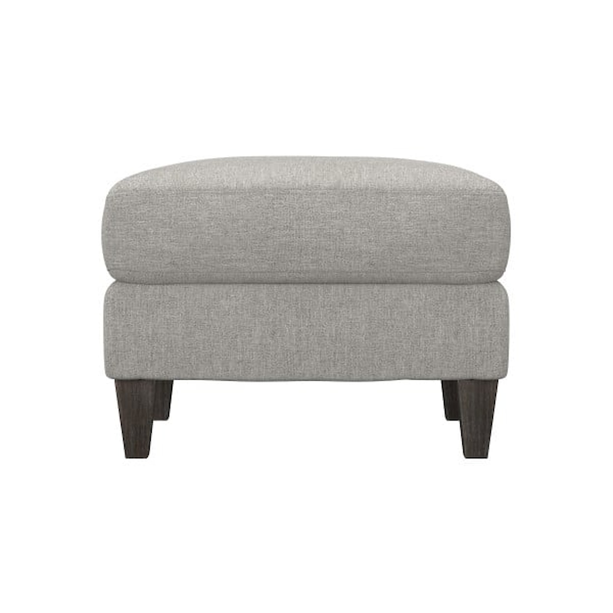 Bernhardt Plush Isabella Fabric Ottoman