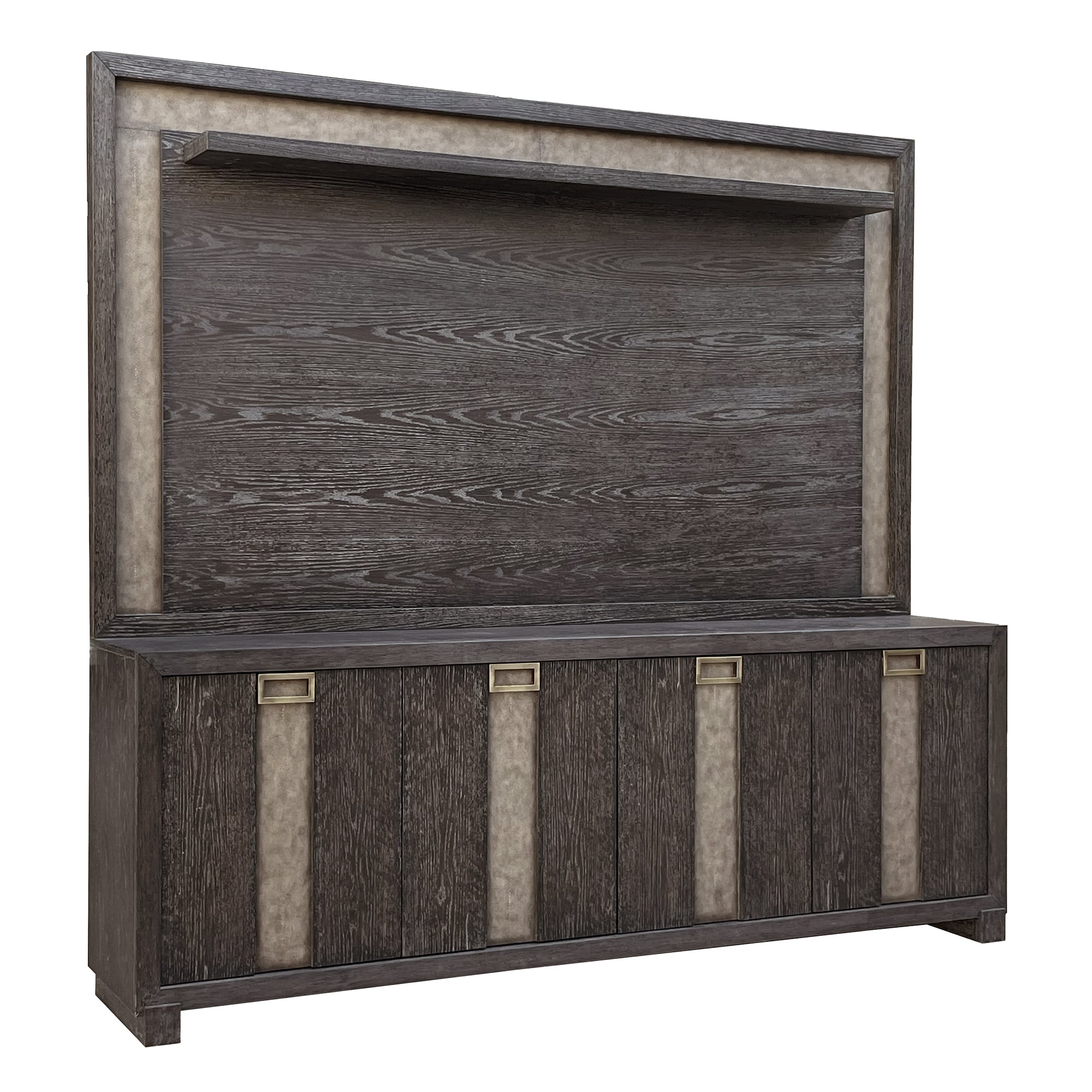 TV Console with Hutch