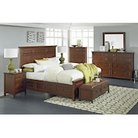 Transitional 6-Piece King Bedroom Set