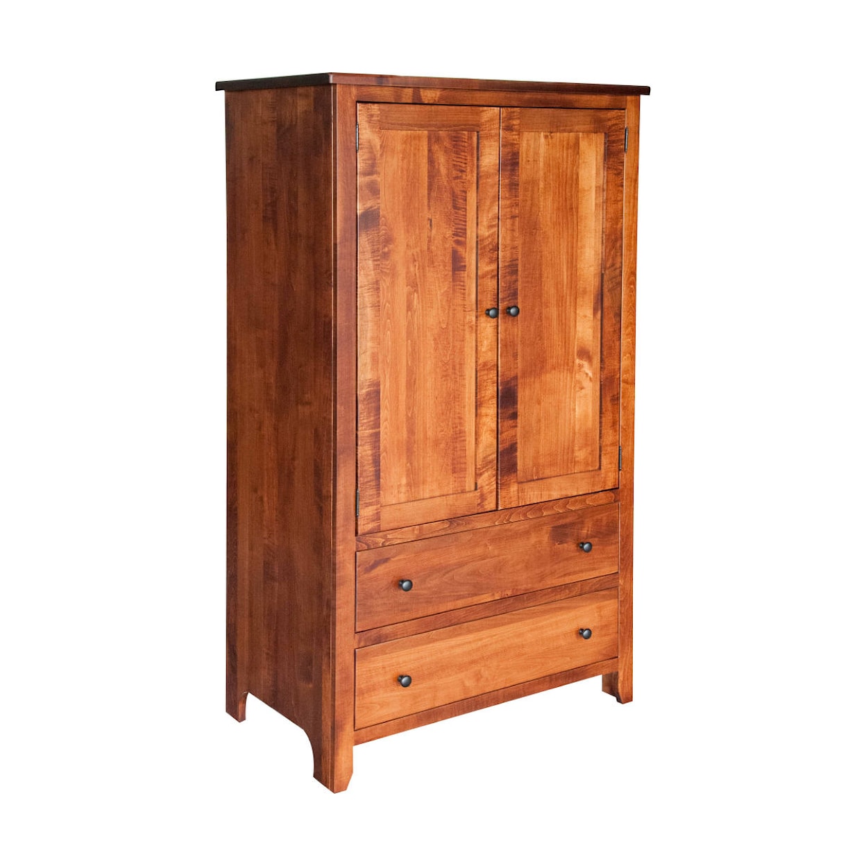 Buckeye Furniture Shaker Solid Wood Armoire