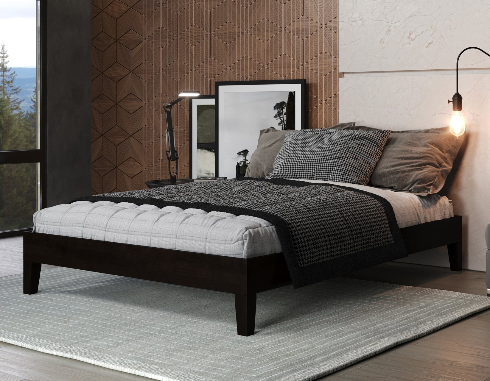 Steve Silver Nix Full Platform Bed