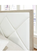 Signature Design by Ashley Wendora Contemporary King Panel Footboard with Rails