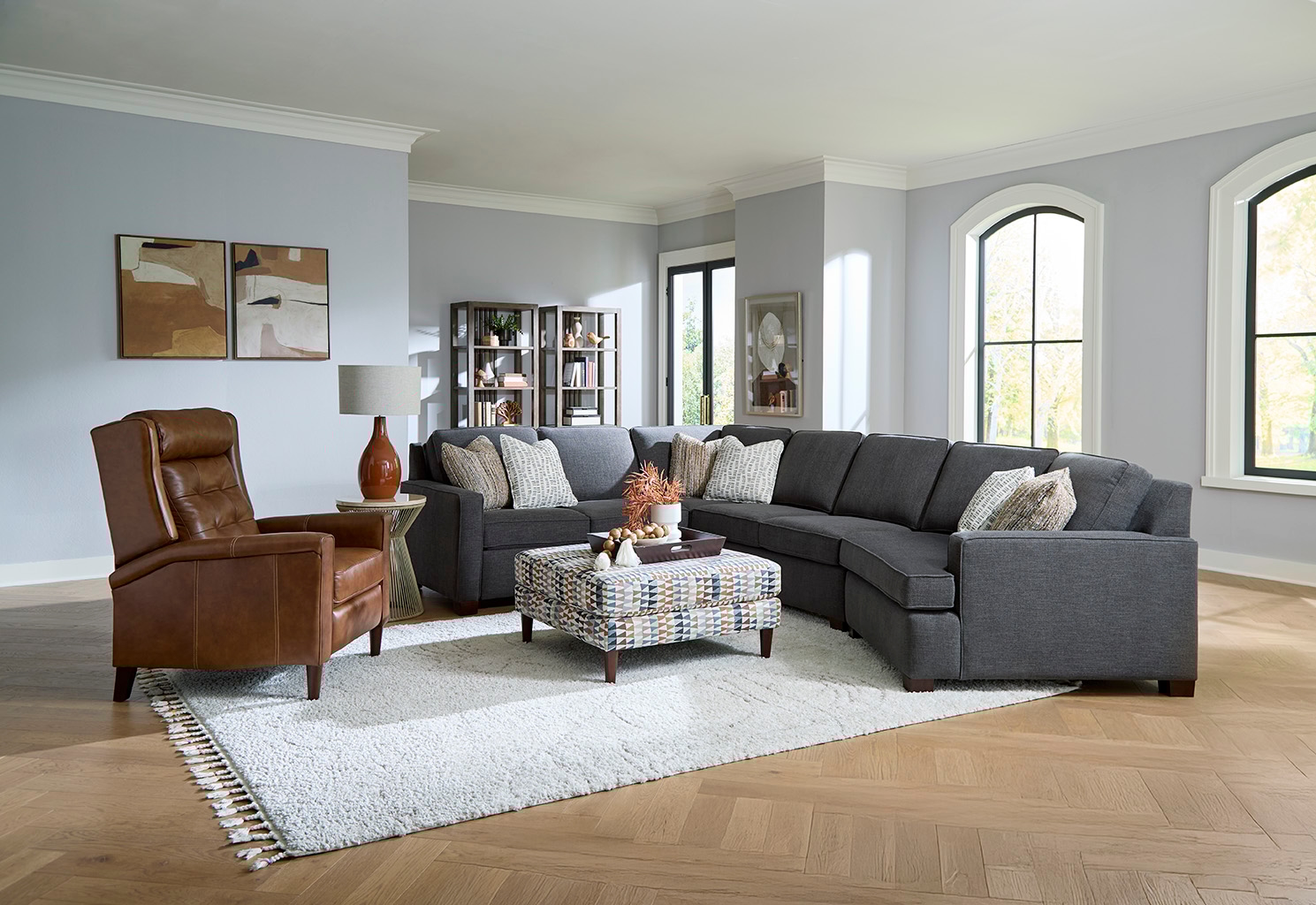 4-Piece Sectional Sofa