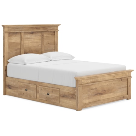 Full Panel Storage Bed