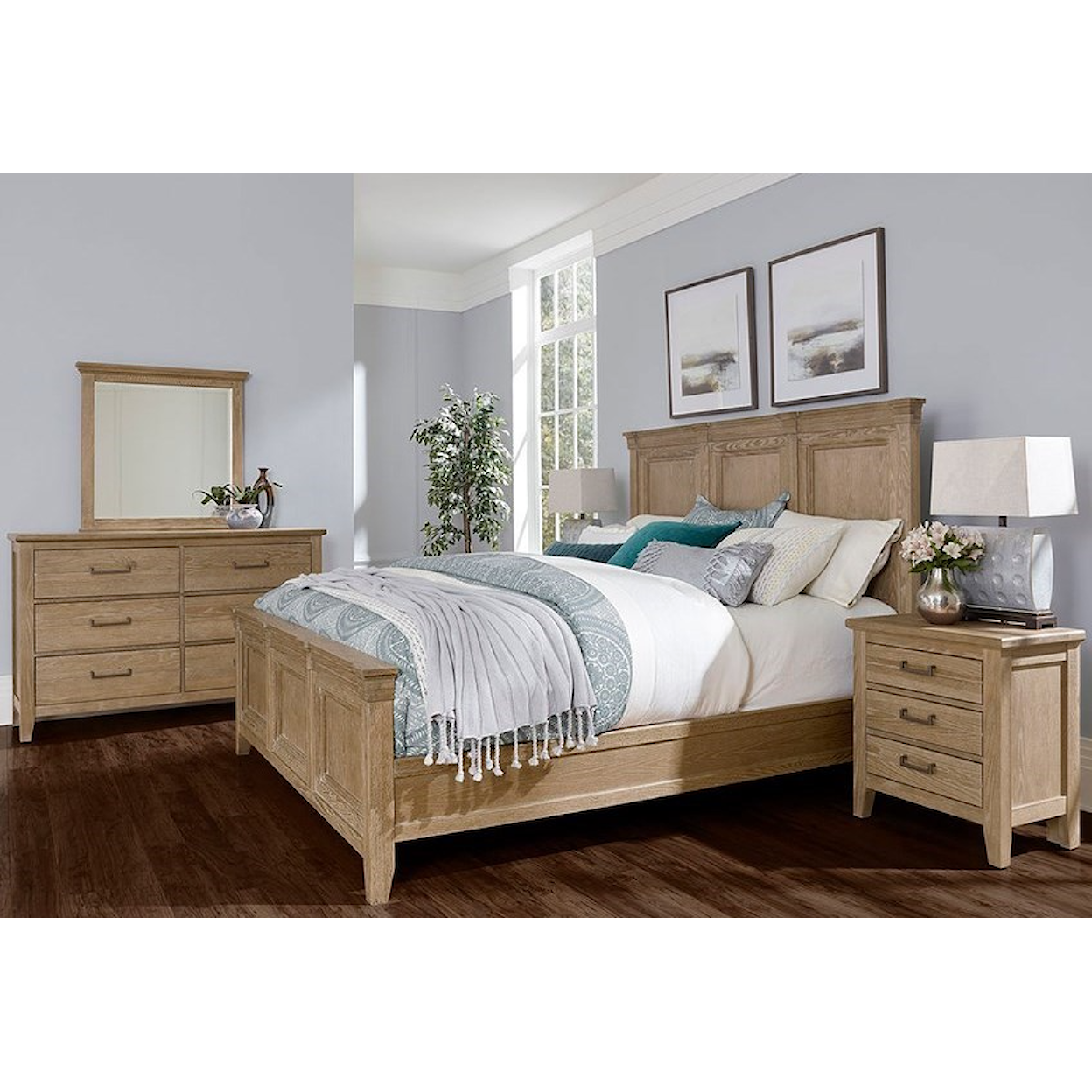 Artisan & Post Passageways California King Panel Bed