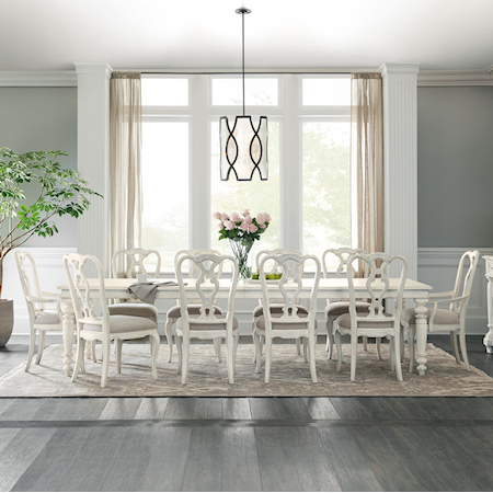 Traditional 10-Piece Dining Set