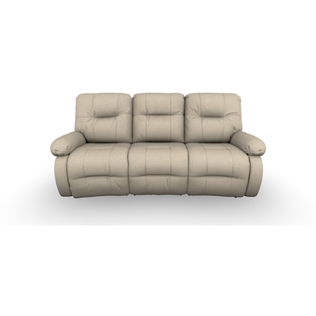 Power Reclining Sofa with Power Tilt Headrest