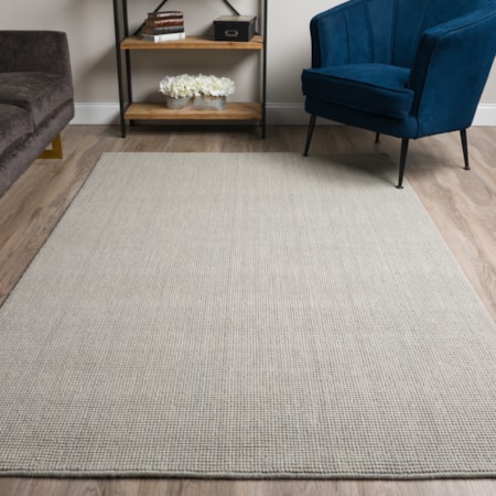 Silver 3&apos;6&quot; x 5&apos;6&quot; Rug