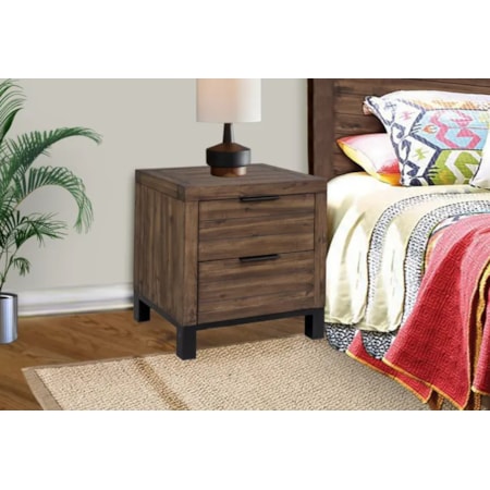 2-Drawer Nightstand