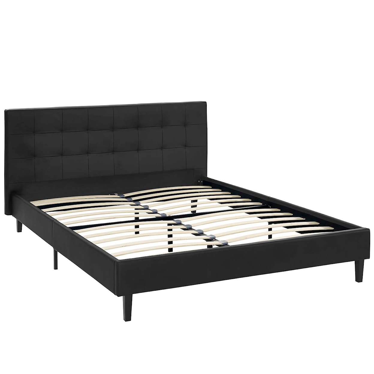 Modway Linnea Queen Faux Leather Bed