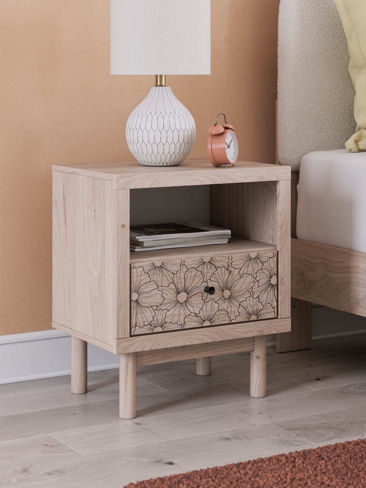1-Drawer Nightstand