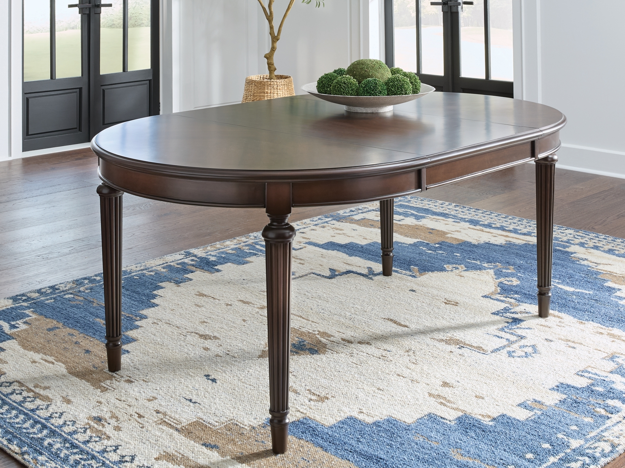 Oval Dining Extension Table