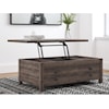 Signature Design by Ashley Arlenbry Rectangular Lift Top Cocktail Table