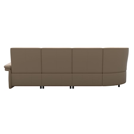 Pwr Recl Sectional w/ Pwr Head &amp; Uph Arm