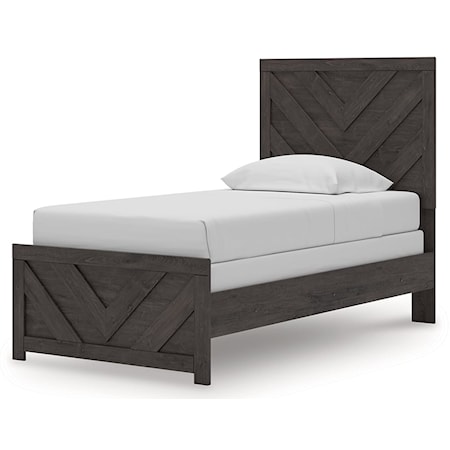 Twin Panel Bed