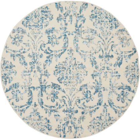 5'3" Round  Rug